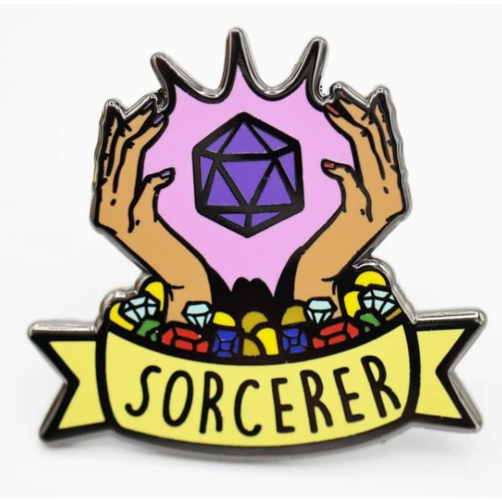 Foam Brain Banner Class Pins: Sorcerer