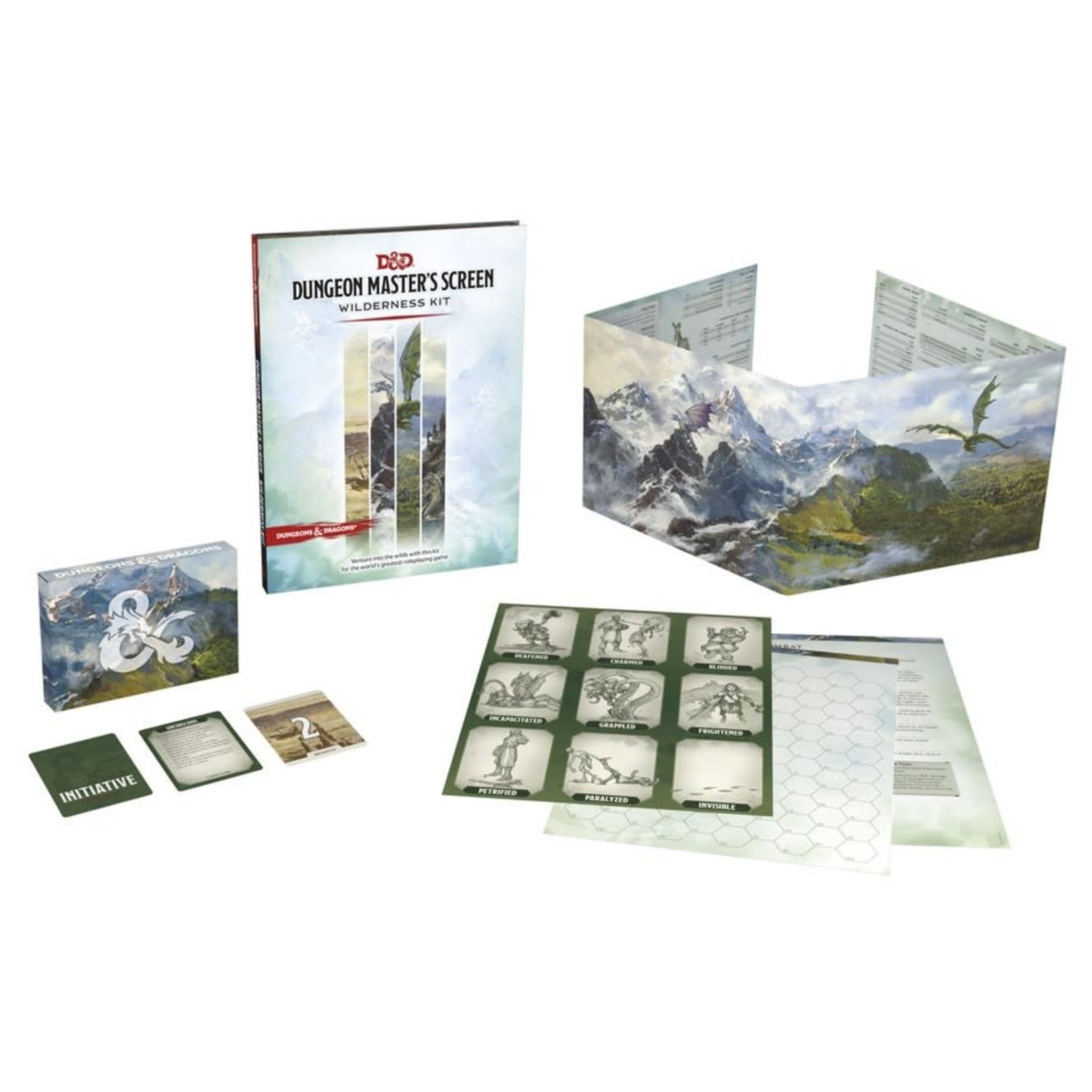 Wizards of the Coast D&D 5E: Dungeon Master's Screen: Wilderness Kit