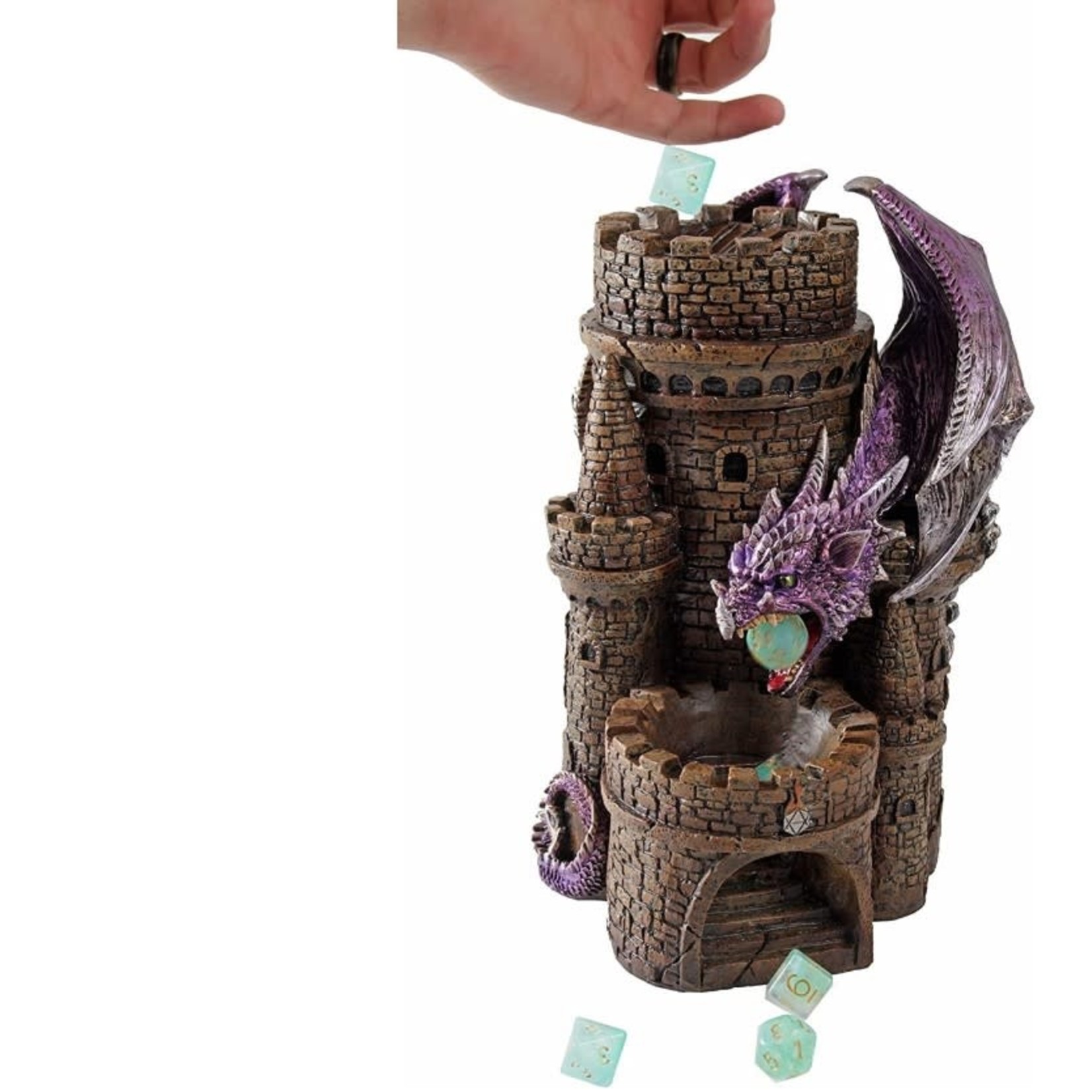 Forged Gaming Dragons Keep Dice Tower: Purple Dragon