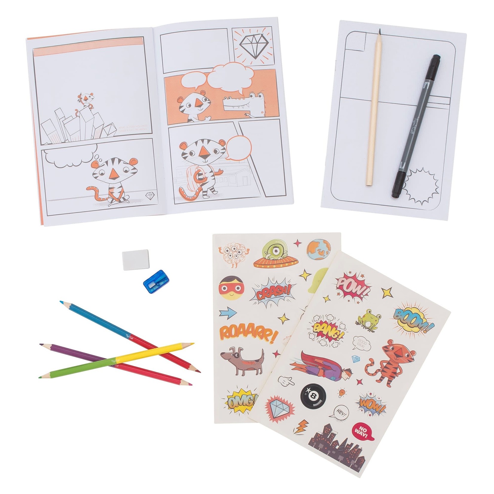 Tiger Tribe Comic Book Kit — Kidstuff