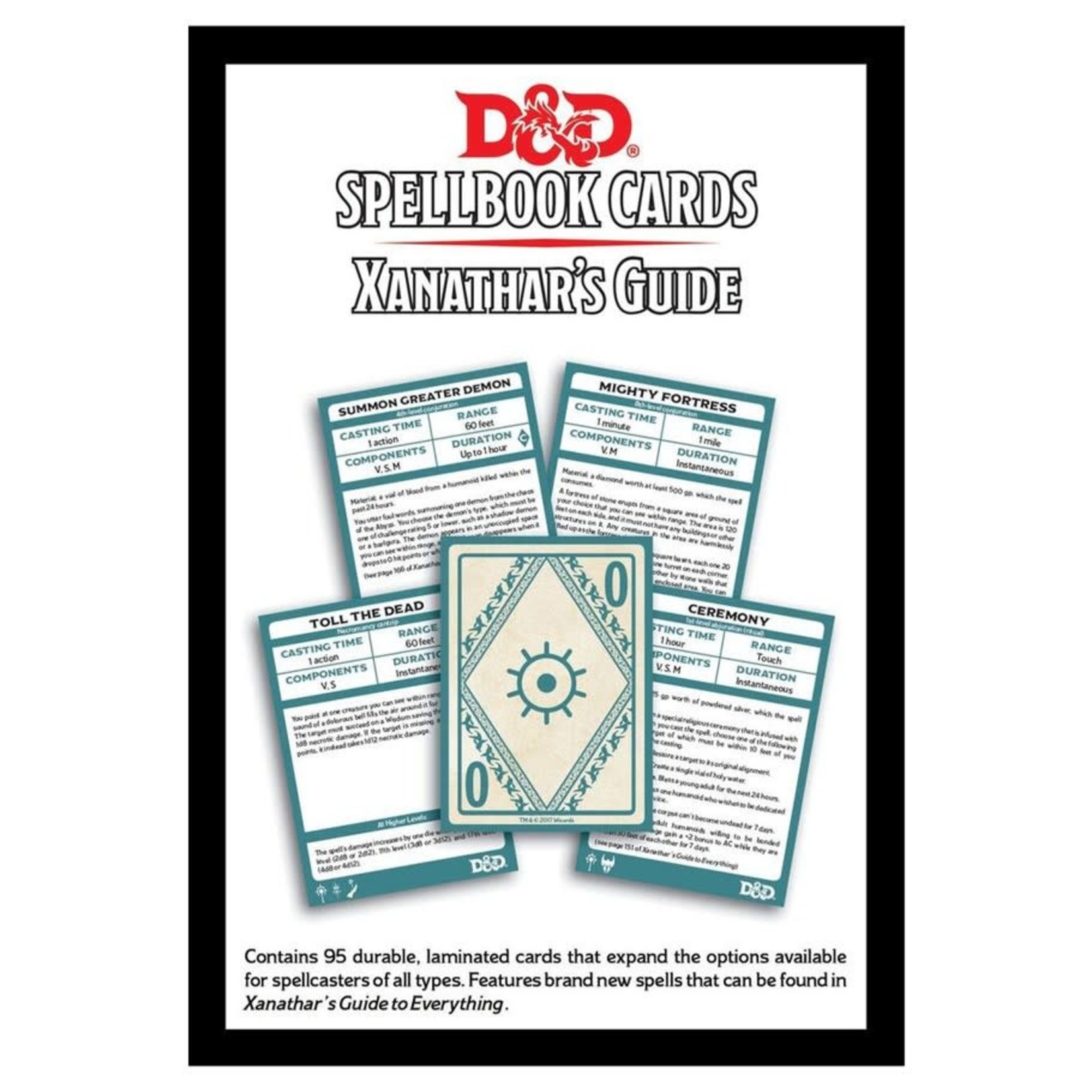 Gale Force 9 D&D Spellbook Cards: Xanathar's Guide to Everything