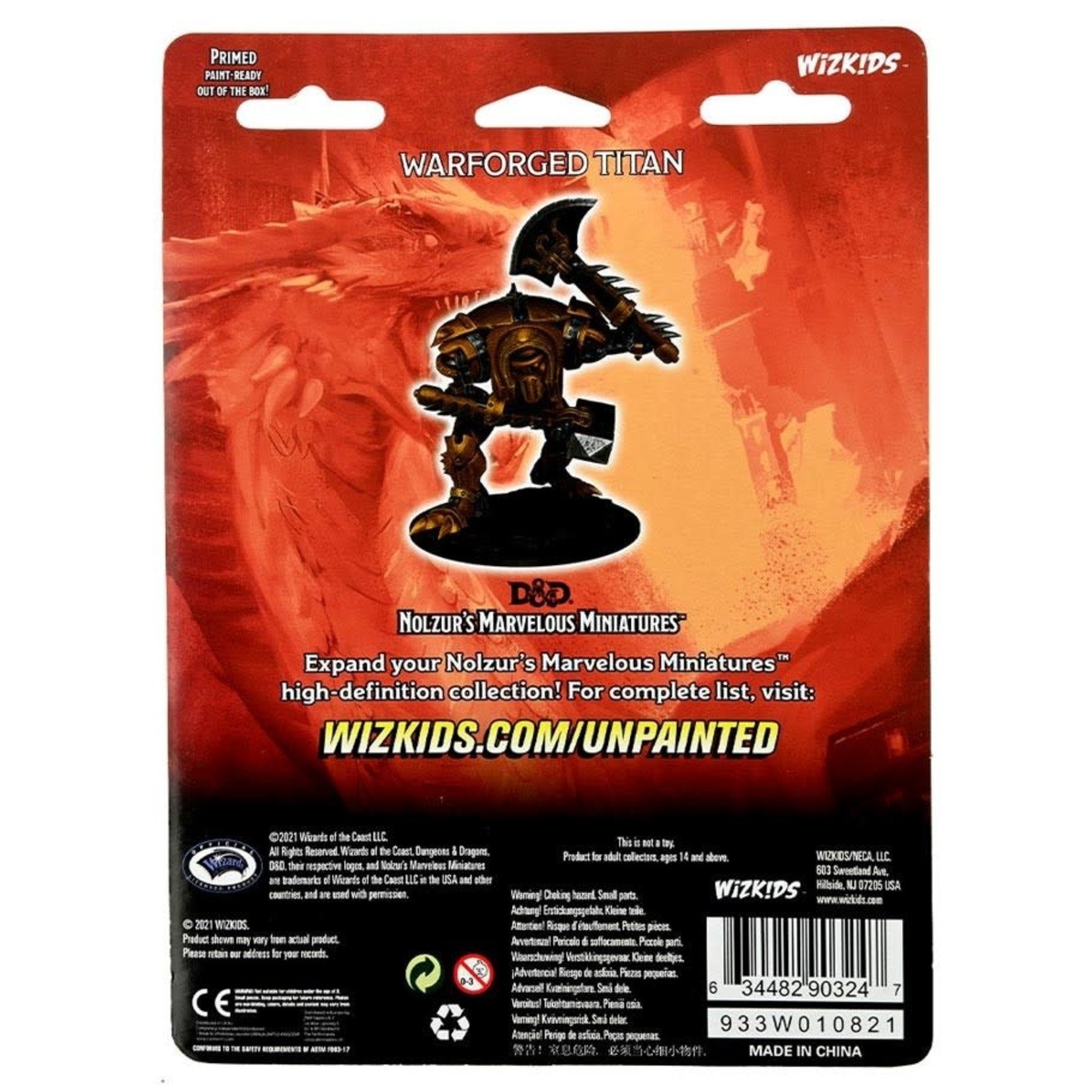 WizKids D&D: Nolzur's Marvelous Miniatures: Warforged Titan