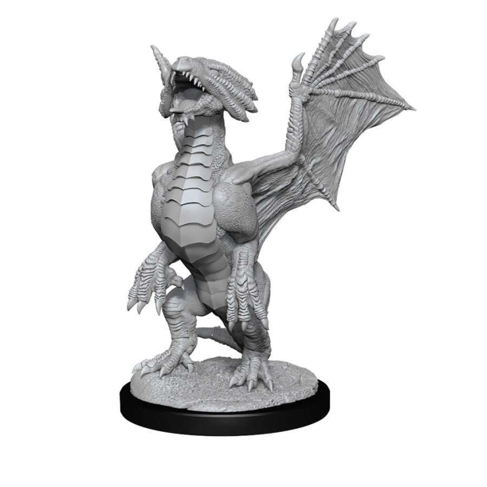 WizKids D&D: Nolzur's Marvelous Miniatures: Bronze Dragon Wyrmling & Pile of Sea Found Treasure