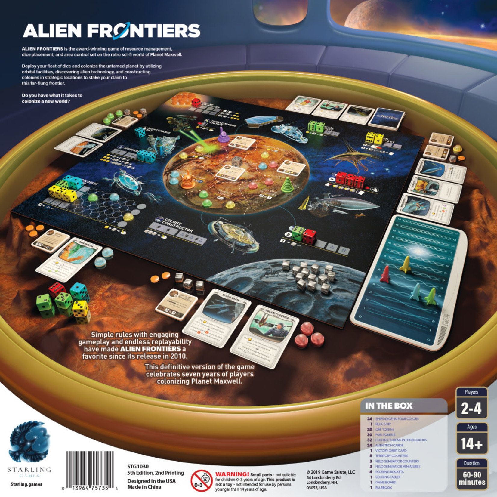 Tabletop Tycoon Alien Frontiers 5th Edition