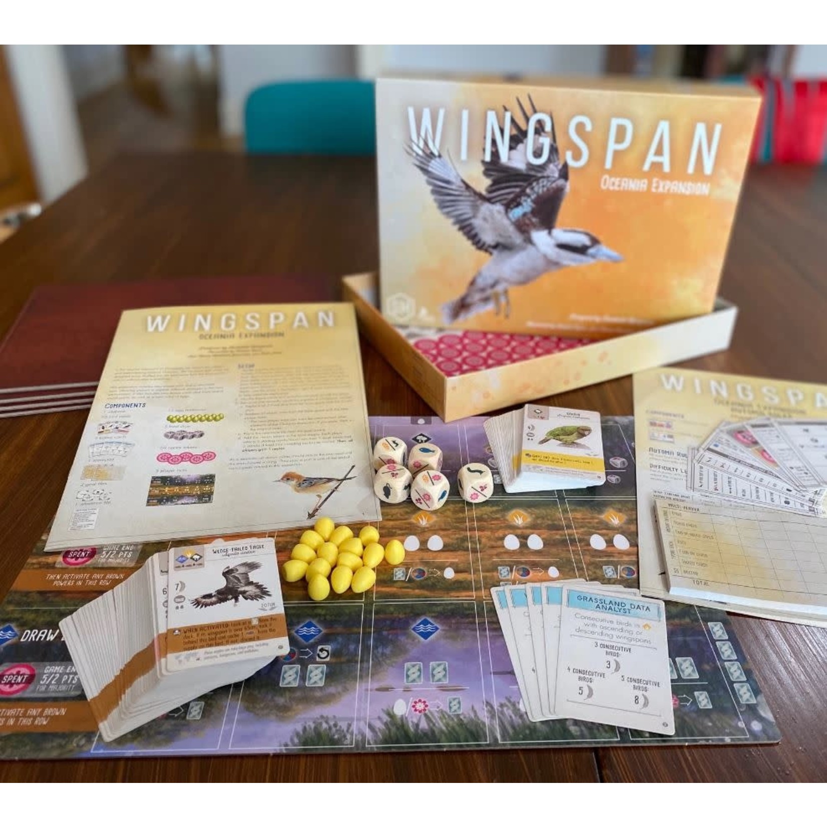 Stonemaier Games Wingspan Oceania Expansion
