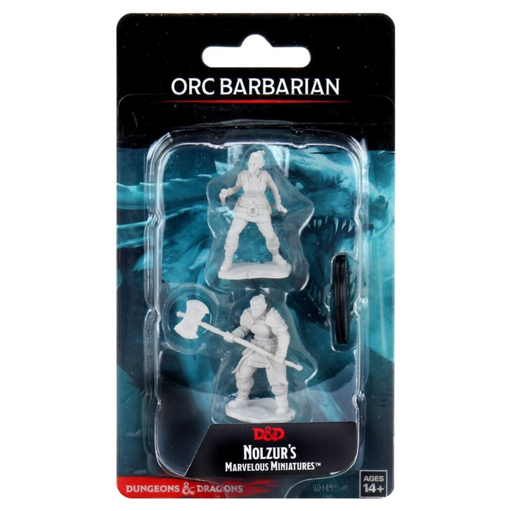WizKids D&D: Nolzur's Marvelous Miniatures: Orc Barbarian