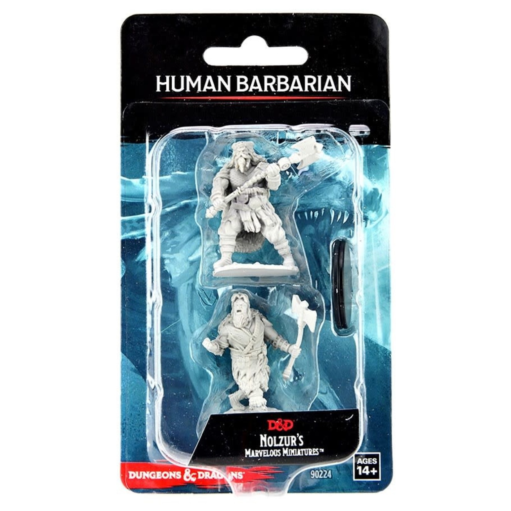 WizKids D&D: Nolzur's Marvelous Miniatures: Human Barbarian