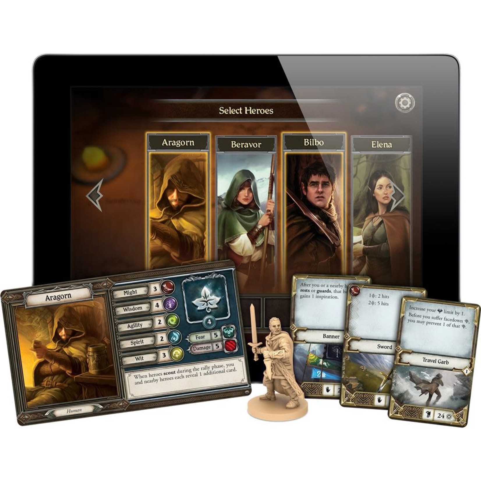 Fantasy Flight Games The Lord of the Rings: Journeys in Middle Earth