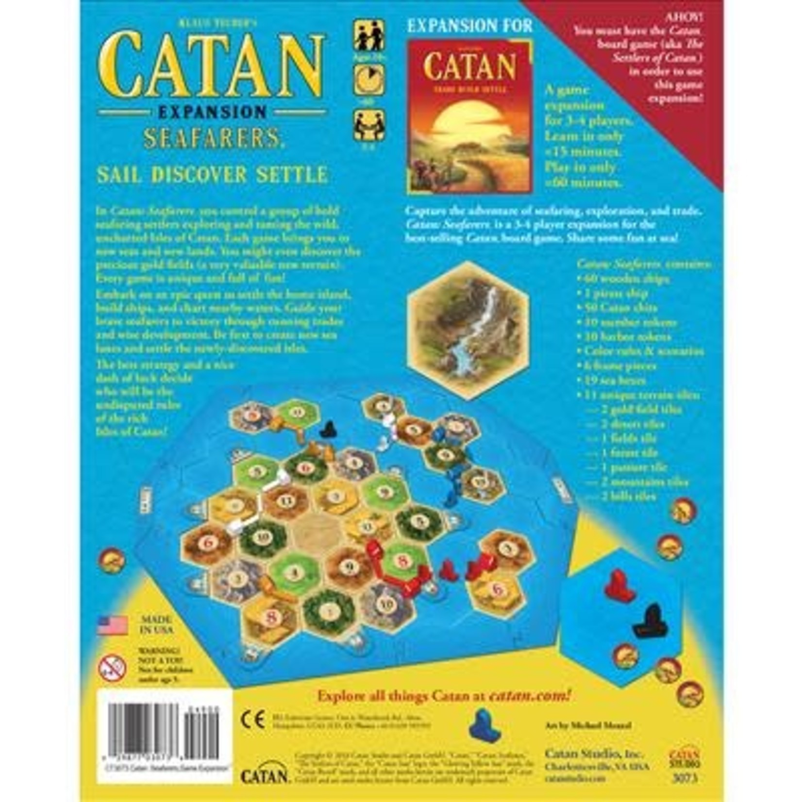 Catan Studio Catan Expansion: Seafarers