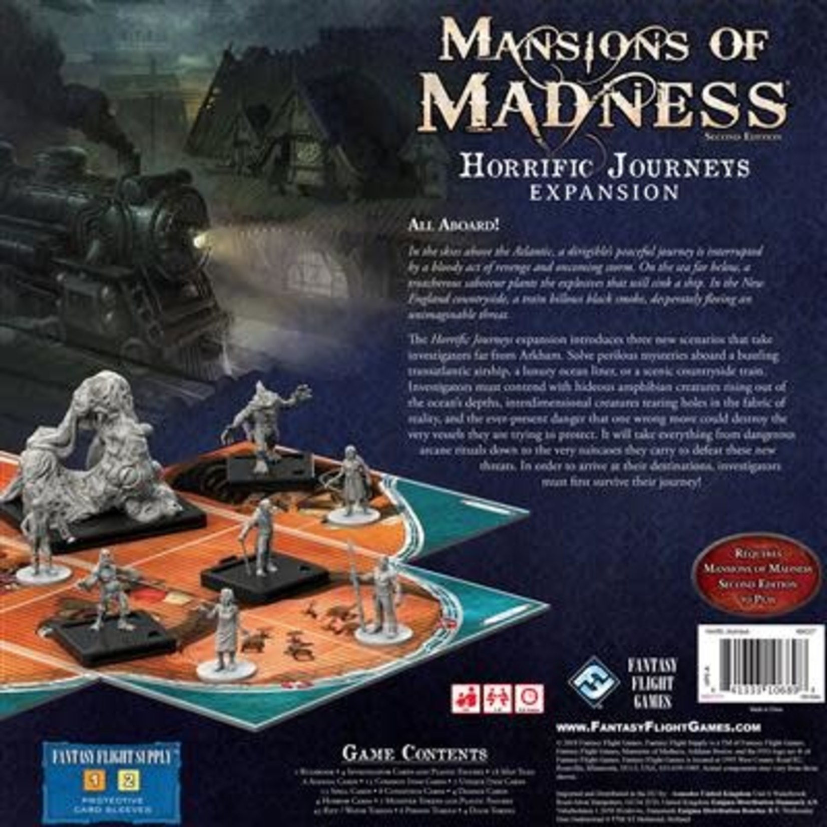 Fantasy Flight Games Mansions of Madness: Horrific Journeys