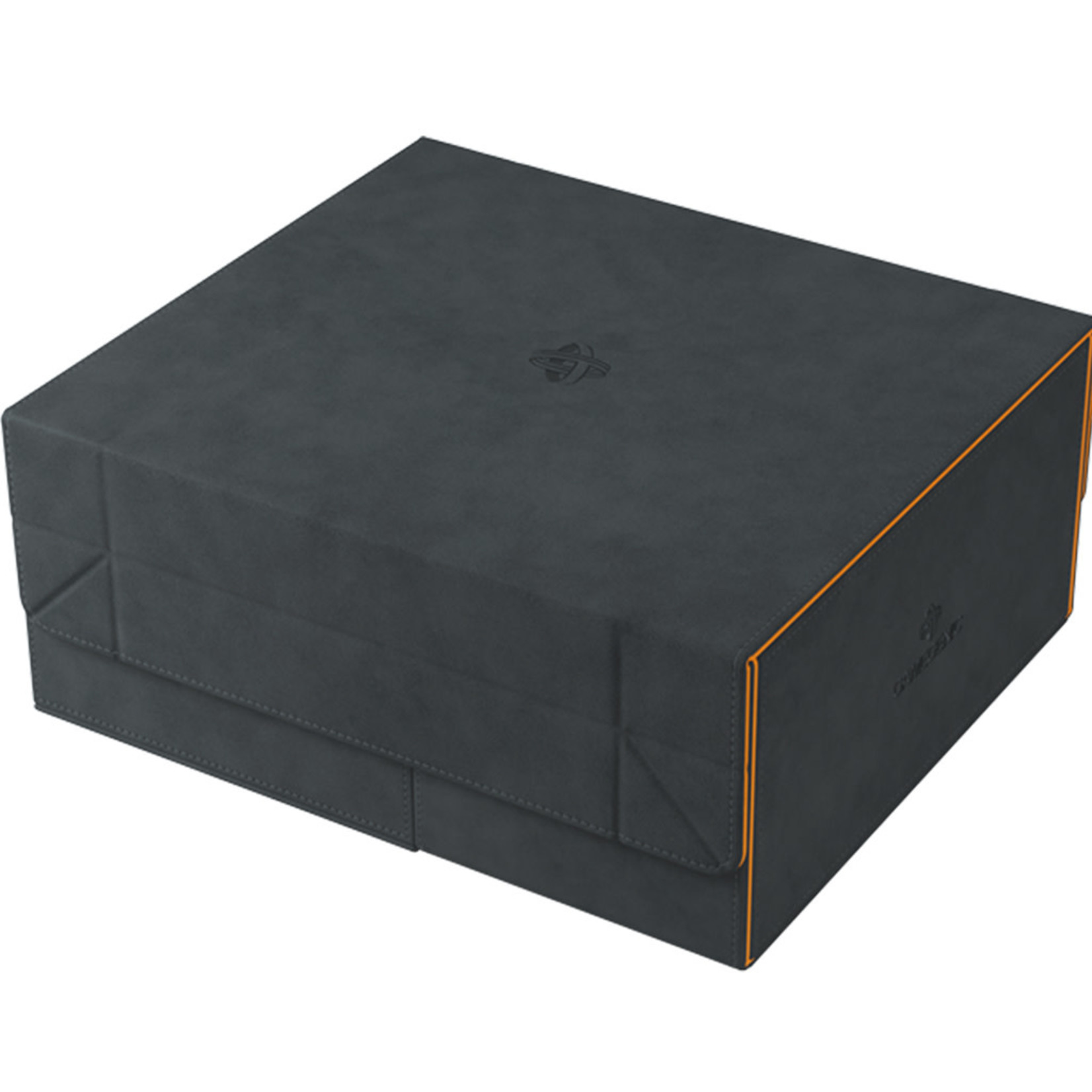 Gamegenic Game's Lair 600+ Convertible Deck Box, Black with Orange