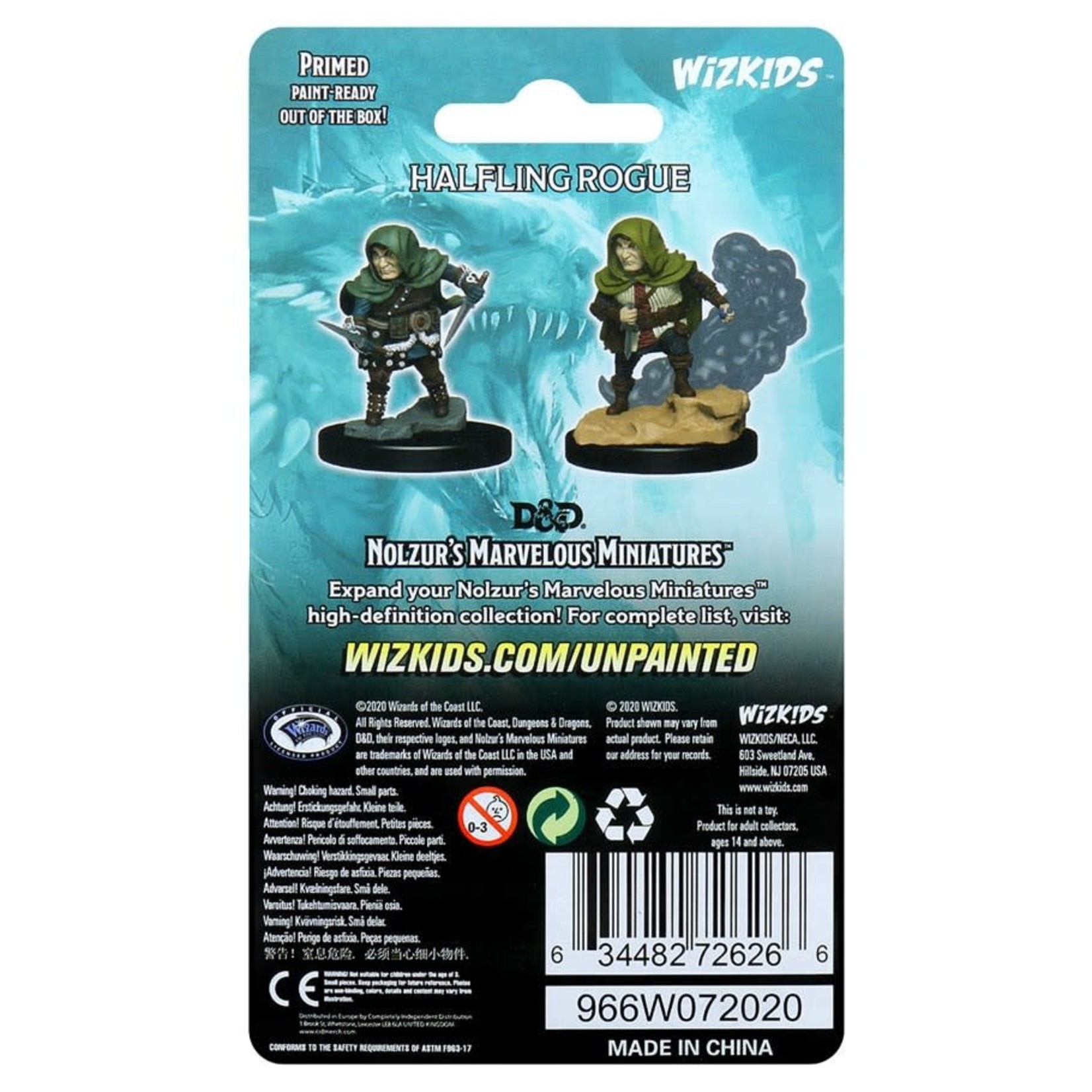 WizKids D&D: Nolzur's Marvelous Miniatures: Halfling Rogue
