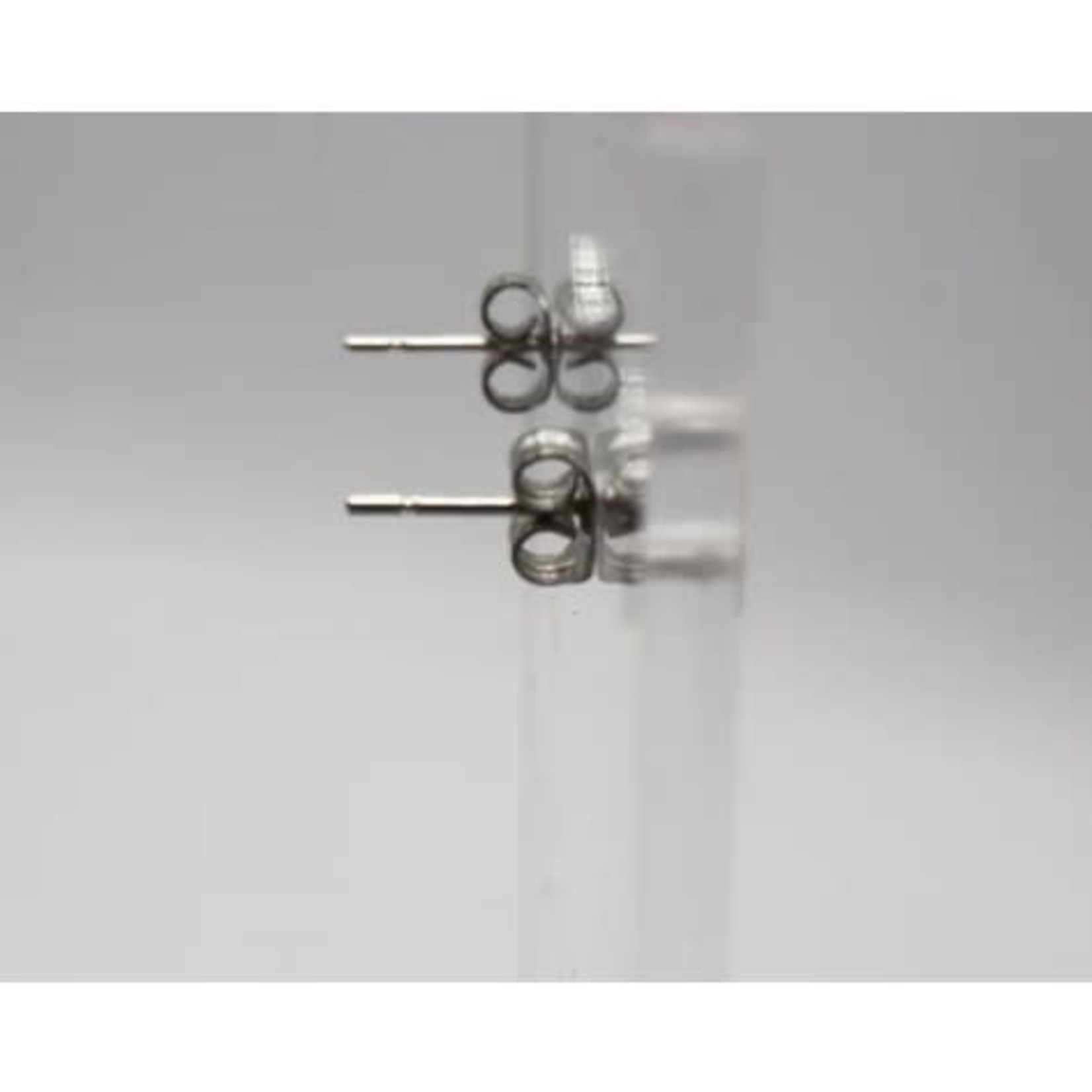 Foam Brain D20 Stud Earrings: Green