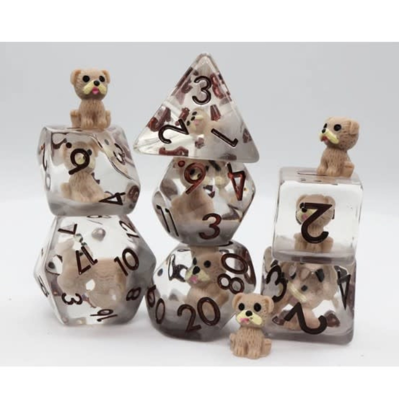 Foam Brain Hazel the Good Doggo RPG Dice Set