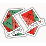 Storymakers Trading Co Vinyl Sticker: Adventure Besties (2 sticker set)