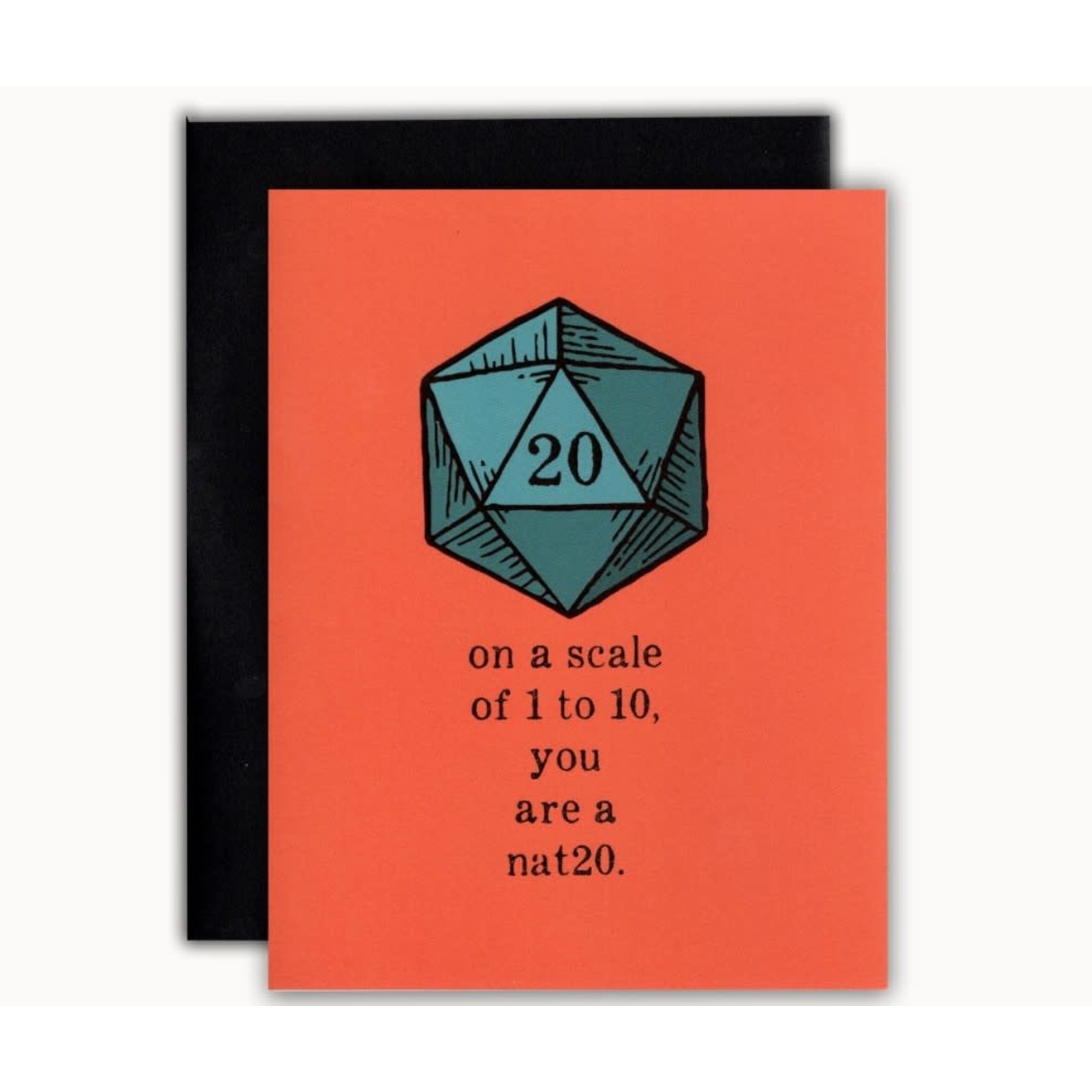 Storymakers Trading Co Blank Greeting Card: You Are a Nat20