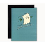 Storymakers Trading Co Blank Greeting Card: Ranged Hello