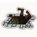 Storymakers Trading Co Vinyl Sticker: Missed Trap (Dumb Ways to Die)