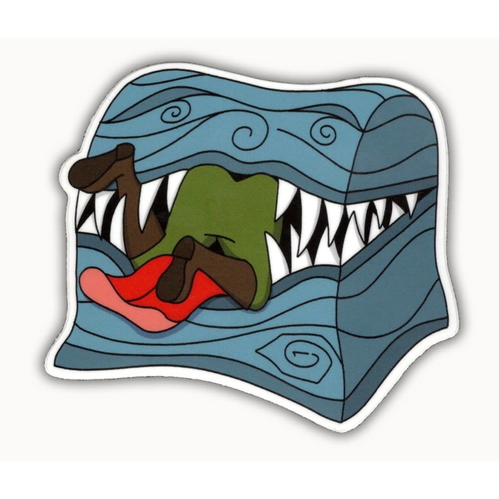Storymakers Trading Co Vinyl Sticker: Mimic (Dumb Ways to Die)