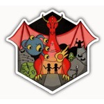 Kingdom of Threads Face the Baddies Vinyl Sticker