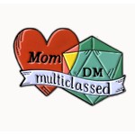 Storymakers Trading Co Enamel Pin: Mom/DM Multiclassed