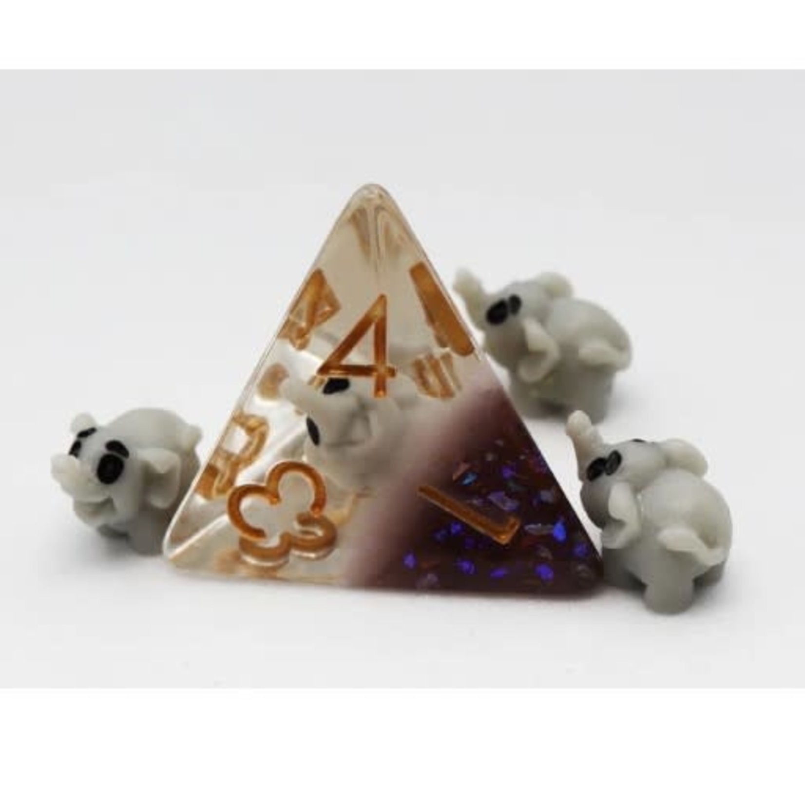 Foam Brain Elephant RPG Dice Set