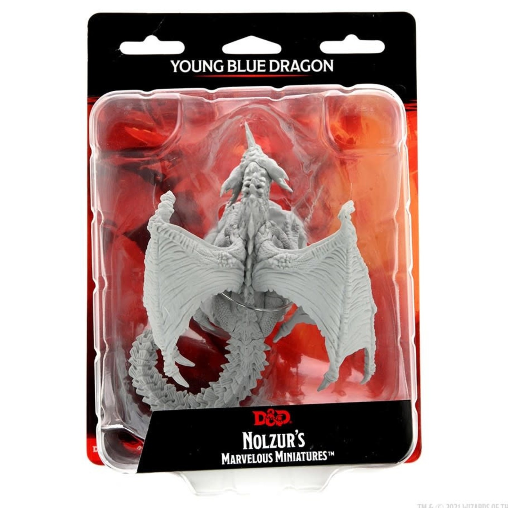 WizKids D&D: Nolzur's Marvelous Miniatures: Young Blue Dragon