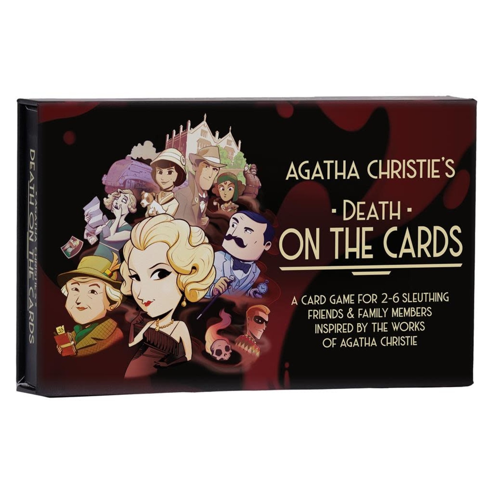 Modiphius Entertainment Agatha Christie's: Death on the Cards