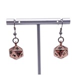 Norse Foundry Ioun Stone Earrings: Copper Still