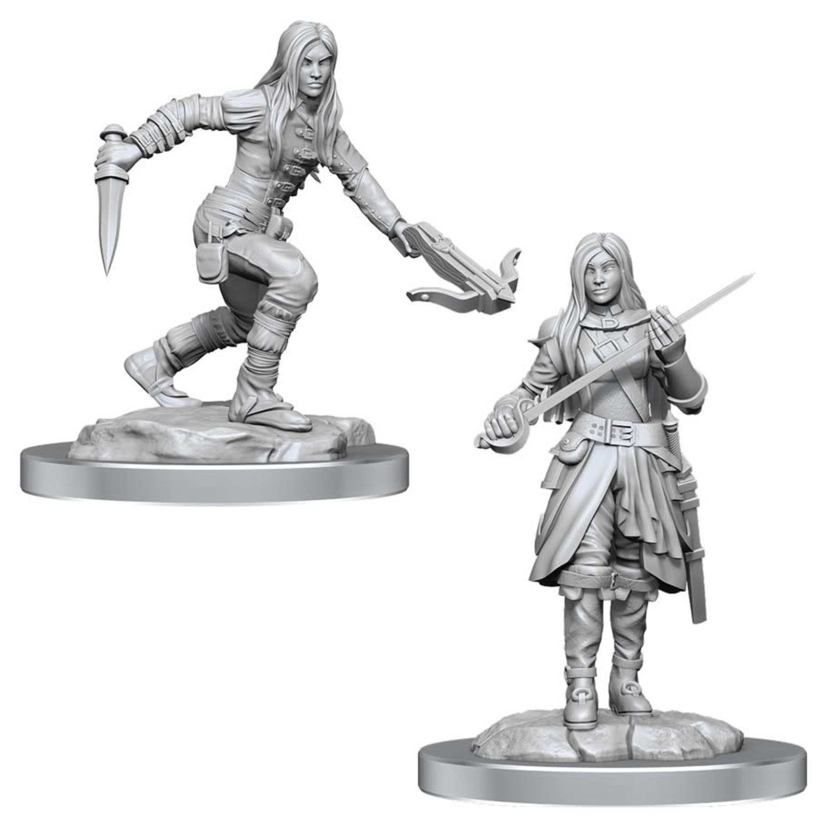 WizKids D&D: Nolzur's Marvelous Miniatures: Half-Elf Rogues