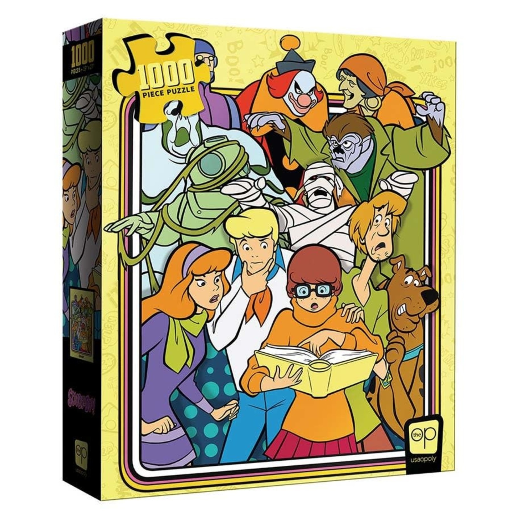 The OP-USAopoly Scooby Doo! Those Meddling Kids! 1000 Piece Puzzle