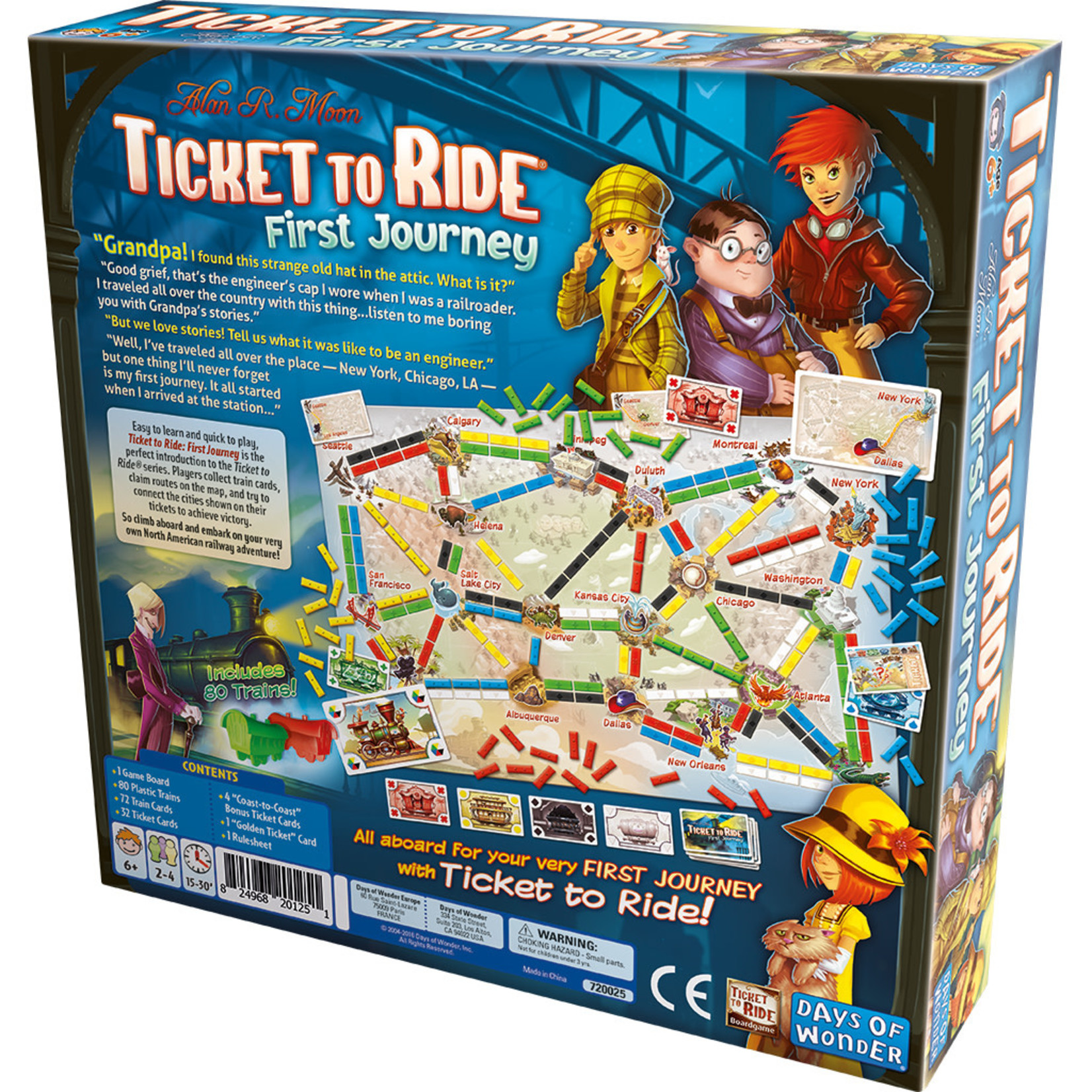 Days of Wonder Ticket to Ride: First Journey