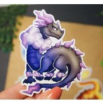 Nemissa's Northwood Arts Elemental Dragon Sticker: Air