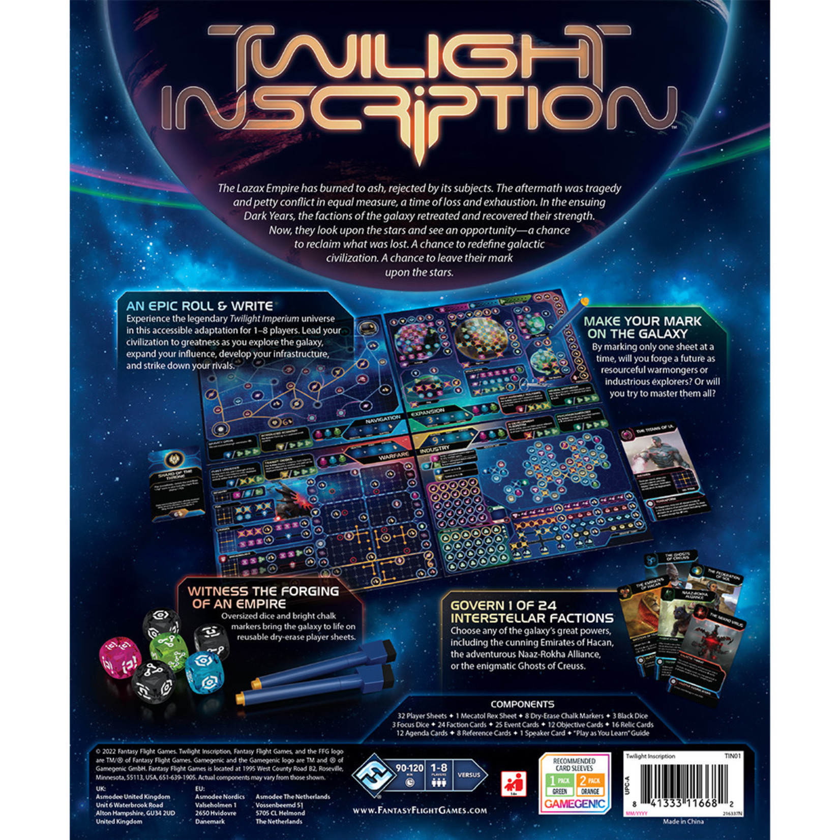 Fantasy Flight Games Twilight Inscription