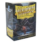 Arcane Tinmen Dragon Shield: 100 Protective Sleeves: Matte Black