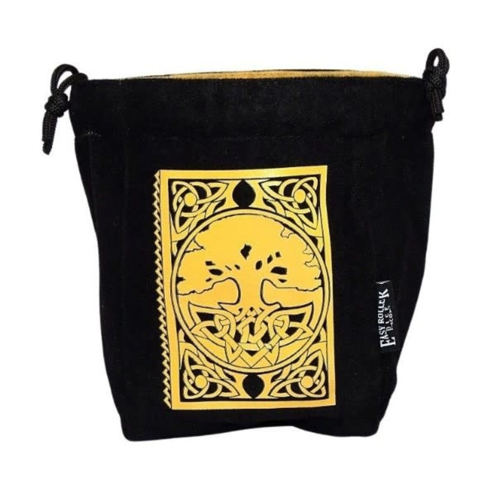 Easy Roller Dice Reversible Microfiber Self-Standing Large Dice Bag: Spell Book