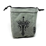 Easy Roller Dice Reversible Microfiber Self-Standing Large Dice Bag: Sword