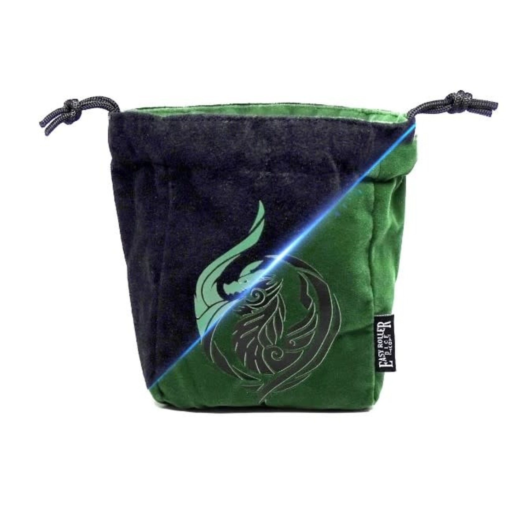 Easy Roller Dice Reversible Microfiber Self-Standing Large Dice Bag: Dragon's Breath