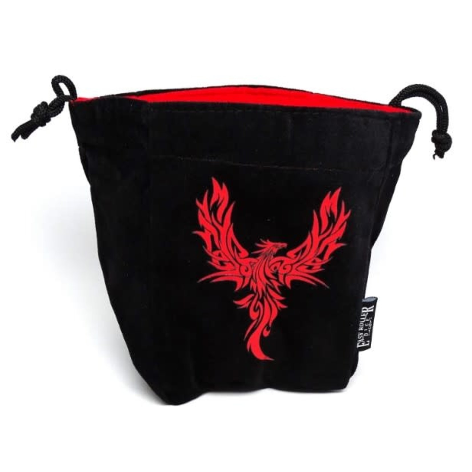 Easy Roller Dice Reversible Microfiber Self-Standing Large Dice Bag: Phoenix