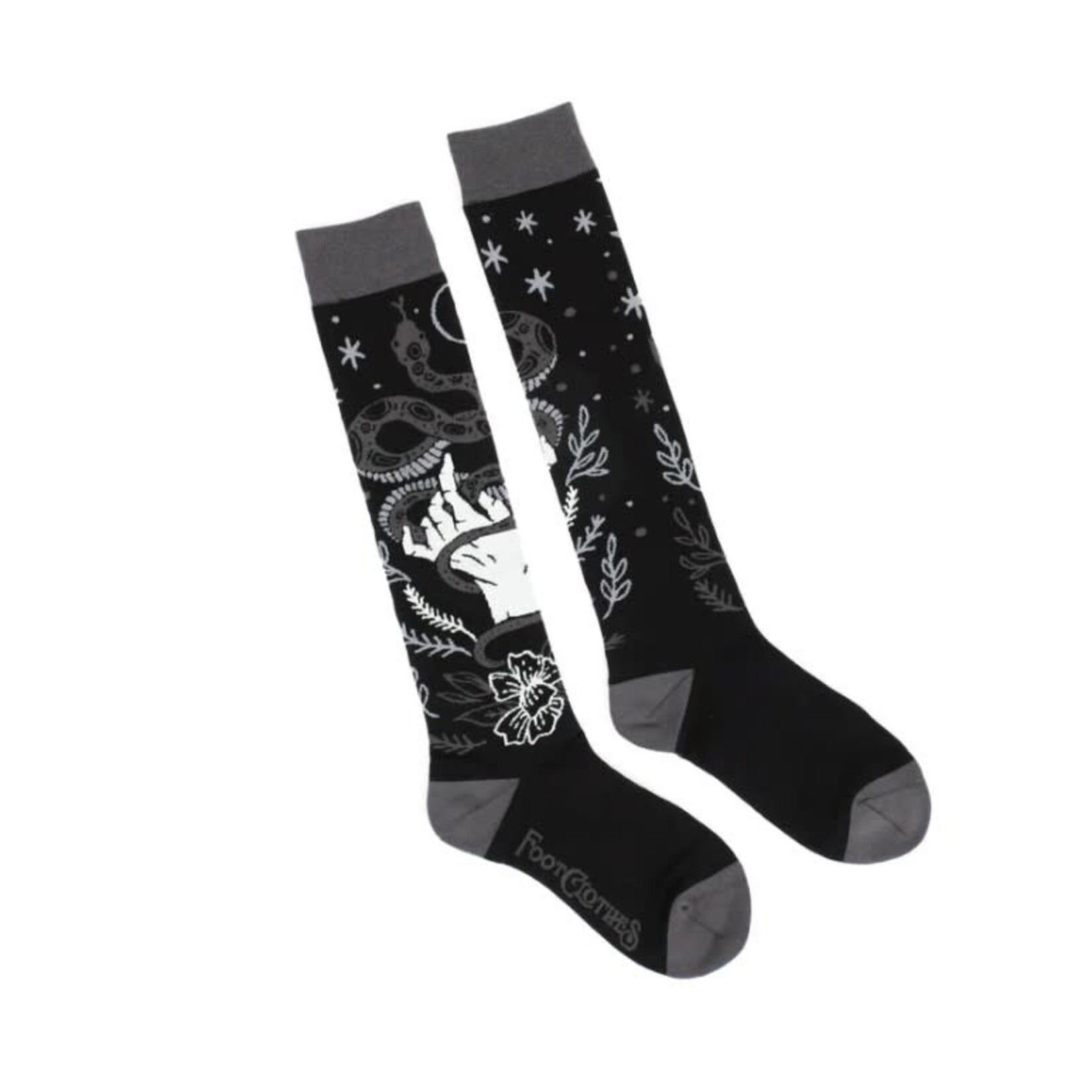 FootClothes Serpentine Witch Knee High Socks