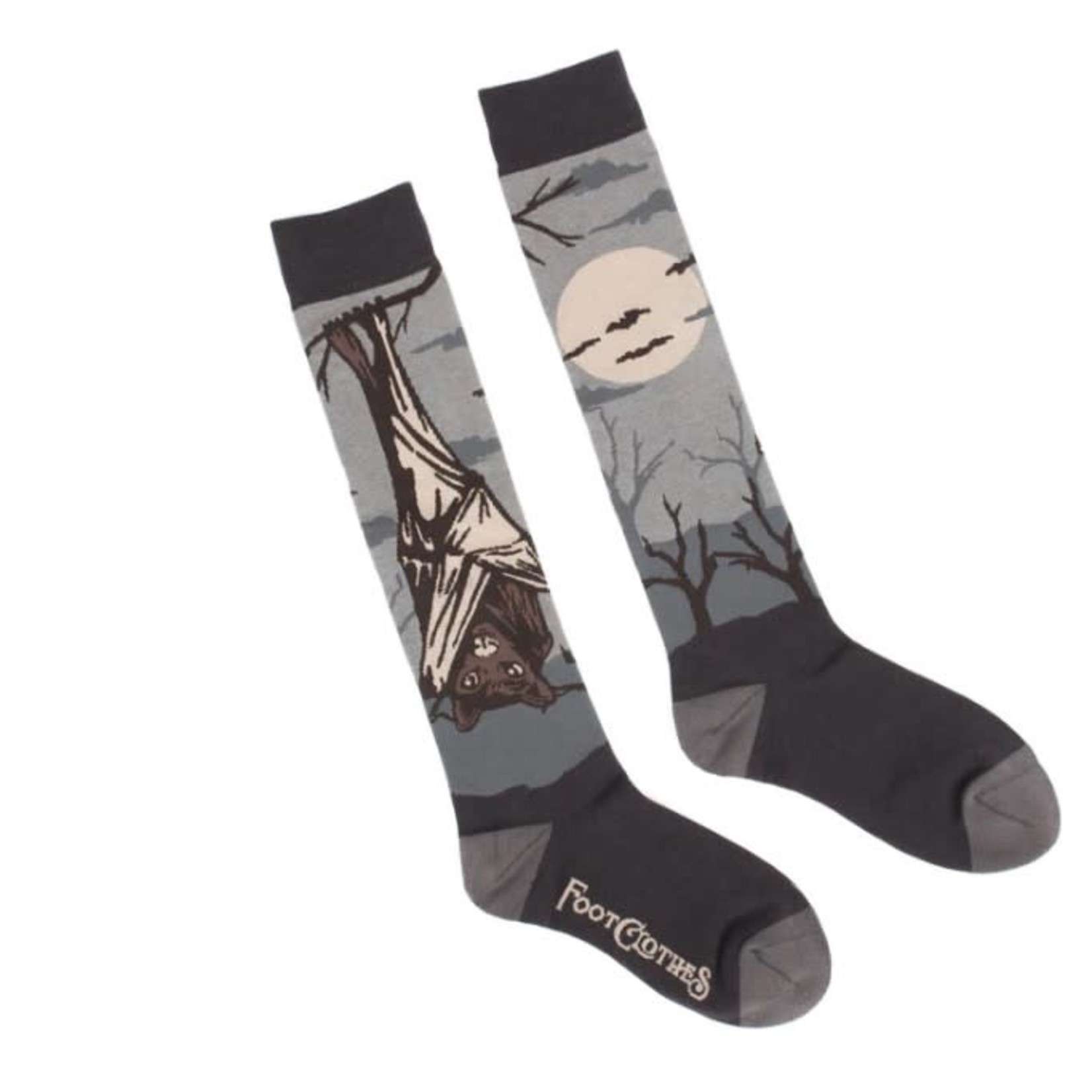FootClothes Bat Knee High Socks