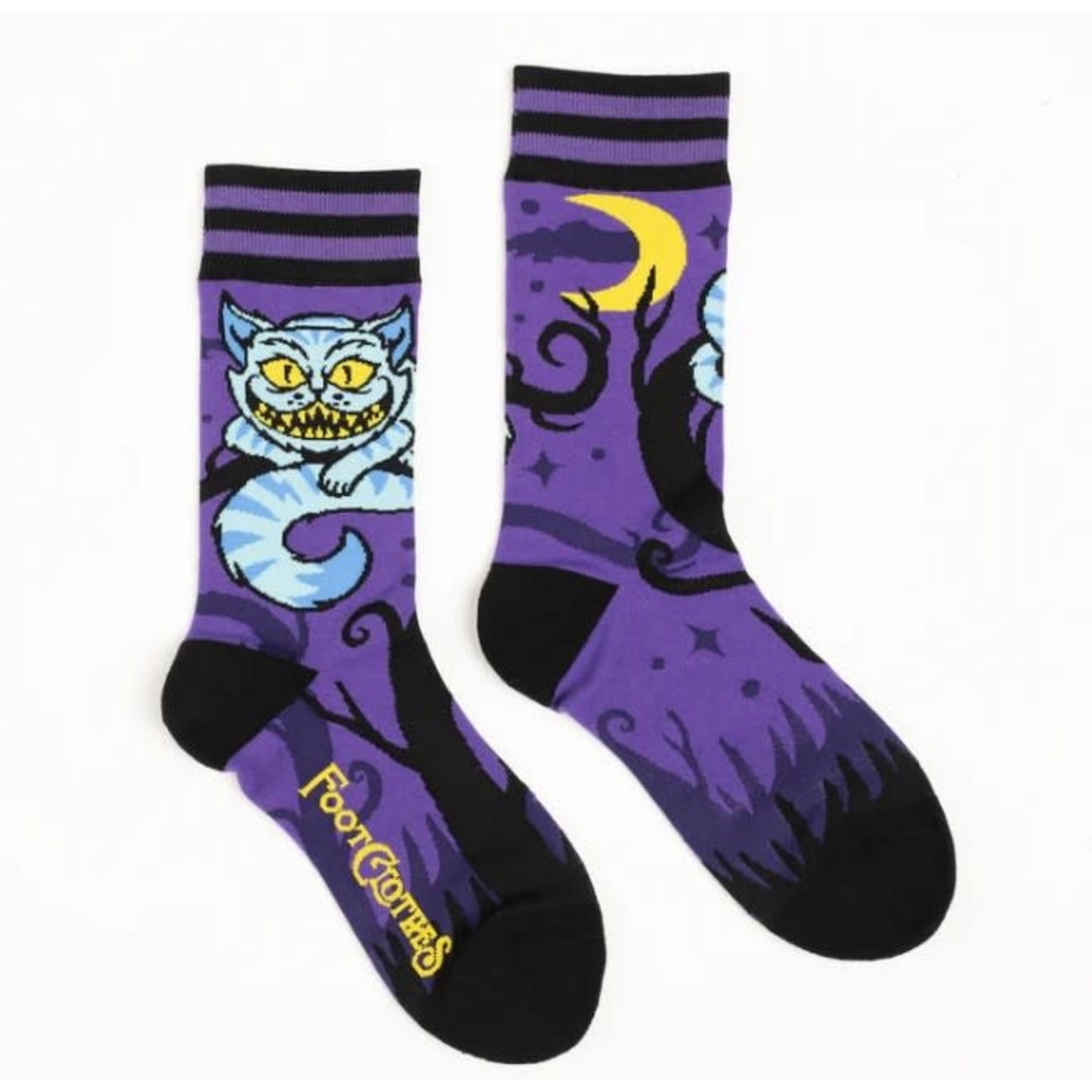 FootClothes Cheshire Cat Socks