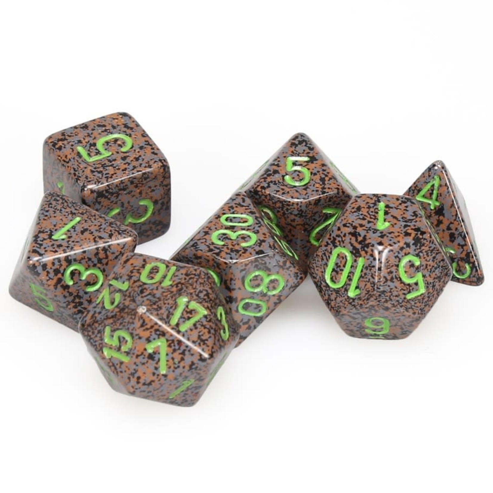 Chessex Speckled Polyhedral 7-Die Set: Earth
