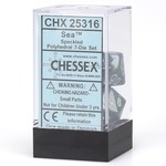 Chessex Speckled Polyhedral 7-Die Set: Sea