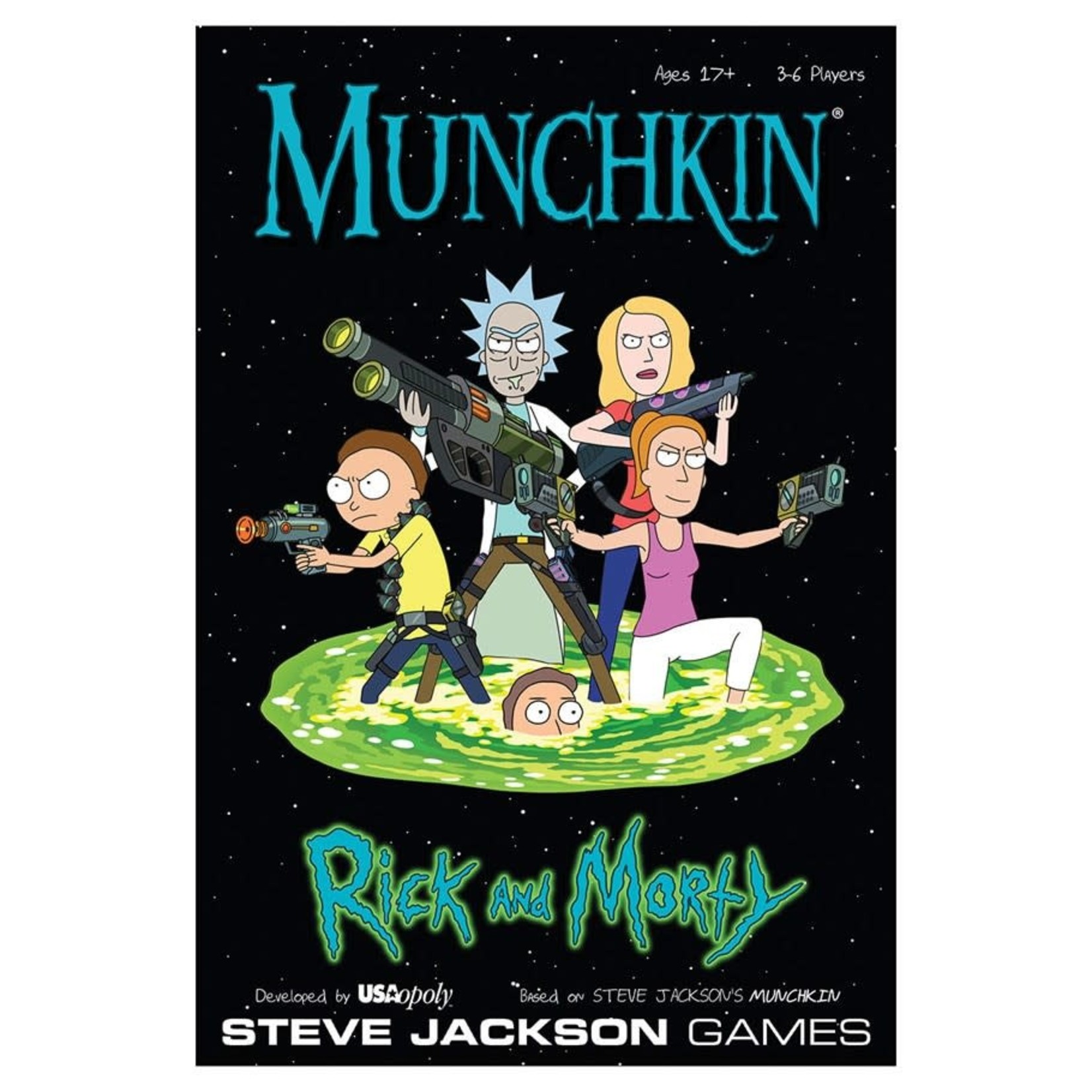 The OP-USAopoly Munchkin: Rick & Morty