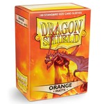 Arcane Tinmen Dragon Shield: 100 Protective Sleeves: Matte Orange