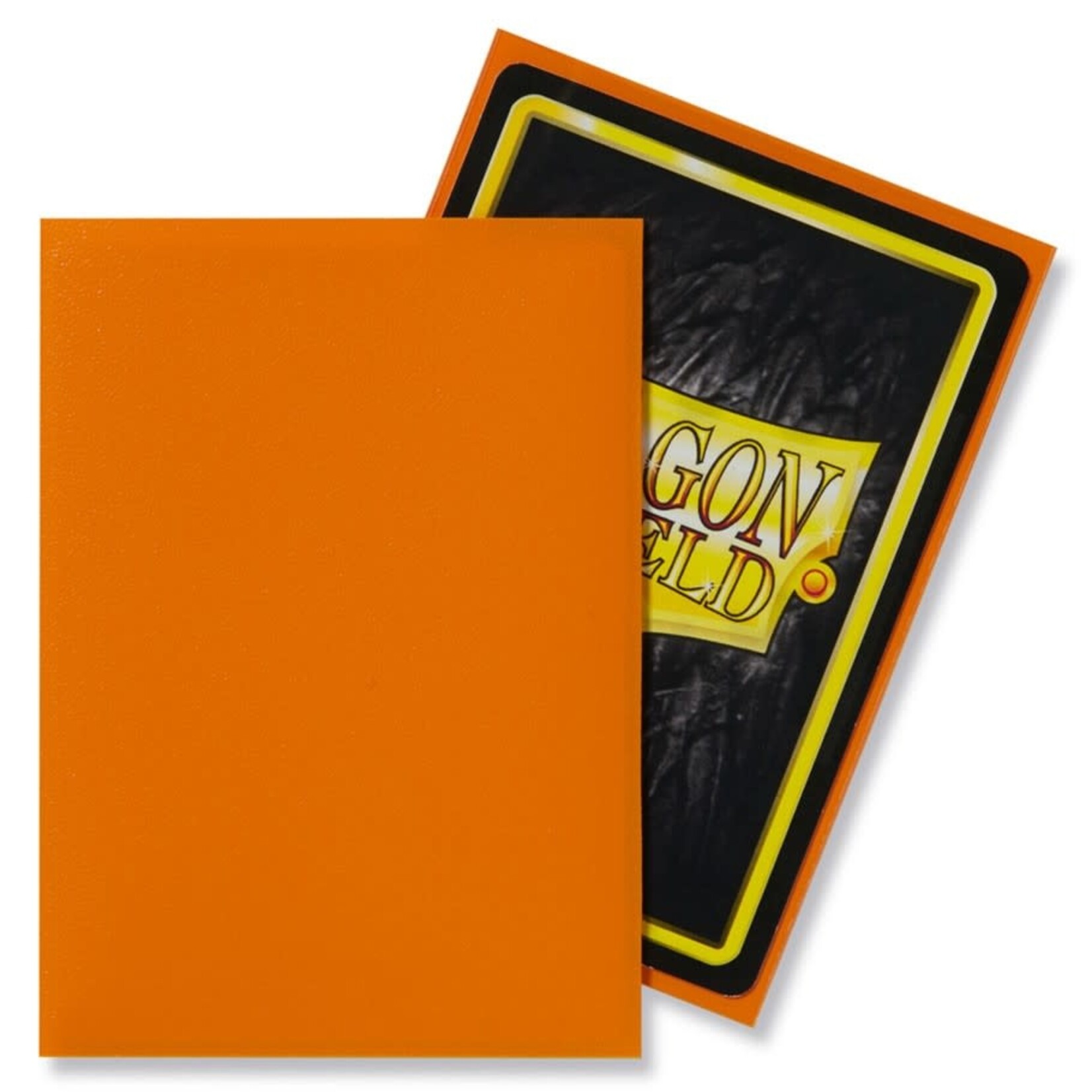 Arcane Tinmen Dragon Shield: 100 Protective Sleeves: Matte Orange