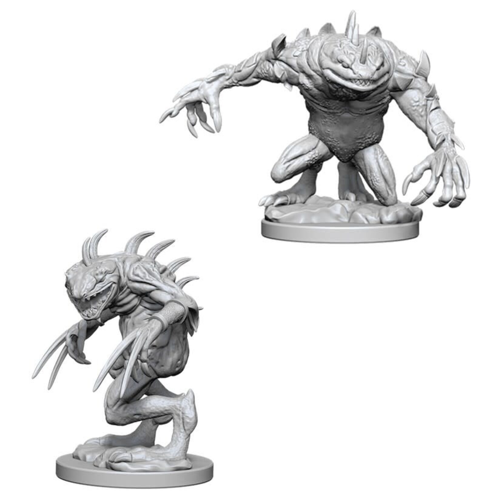 WizKids D&D: Nolzur's Marvelous Miniatures: Gray Slaad & Death Slaad
