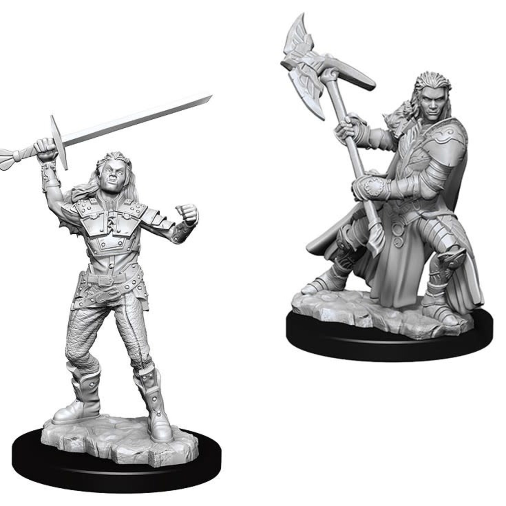 WizKids D&D: Nolzur's Marvelous Miniatures: Half-Orc Fighter