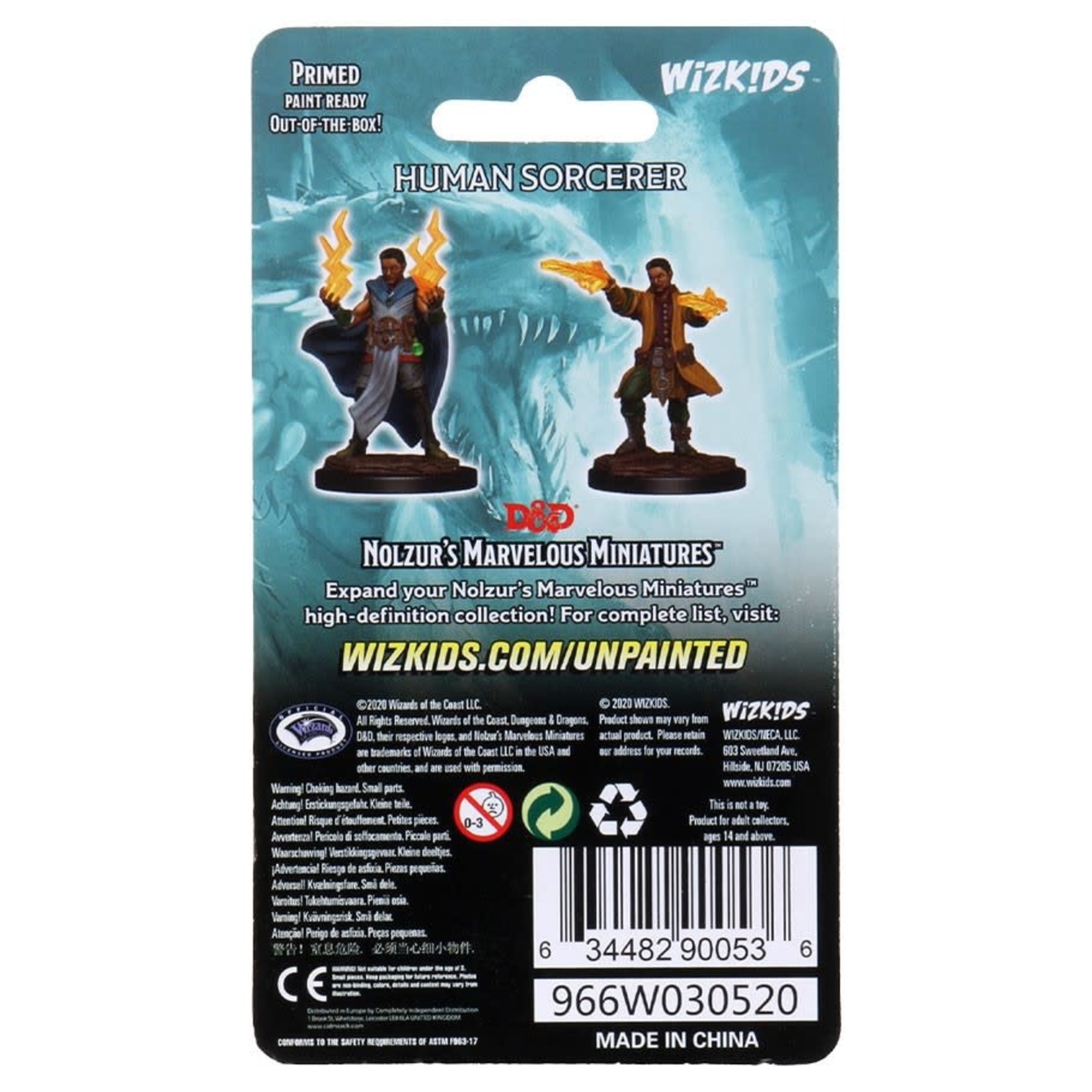 WizKids D&D: Nolzur's Marvelous Miniatures: Human Sorcerer